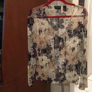 Floral print gorgeous top NY & Co.